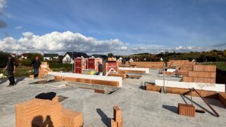 Malinowa Polana Trzebnica - w budowie