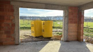 Malinowa Polana Trzebnica - w budowie